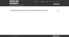 Desktop Screenshot of patrickfrost.co.uk